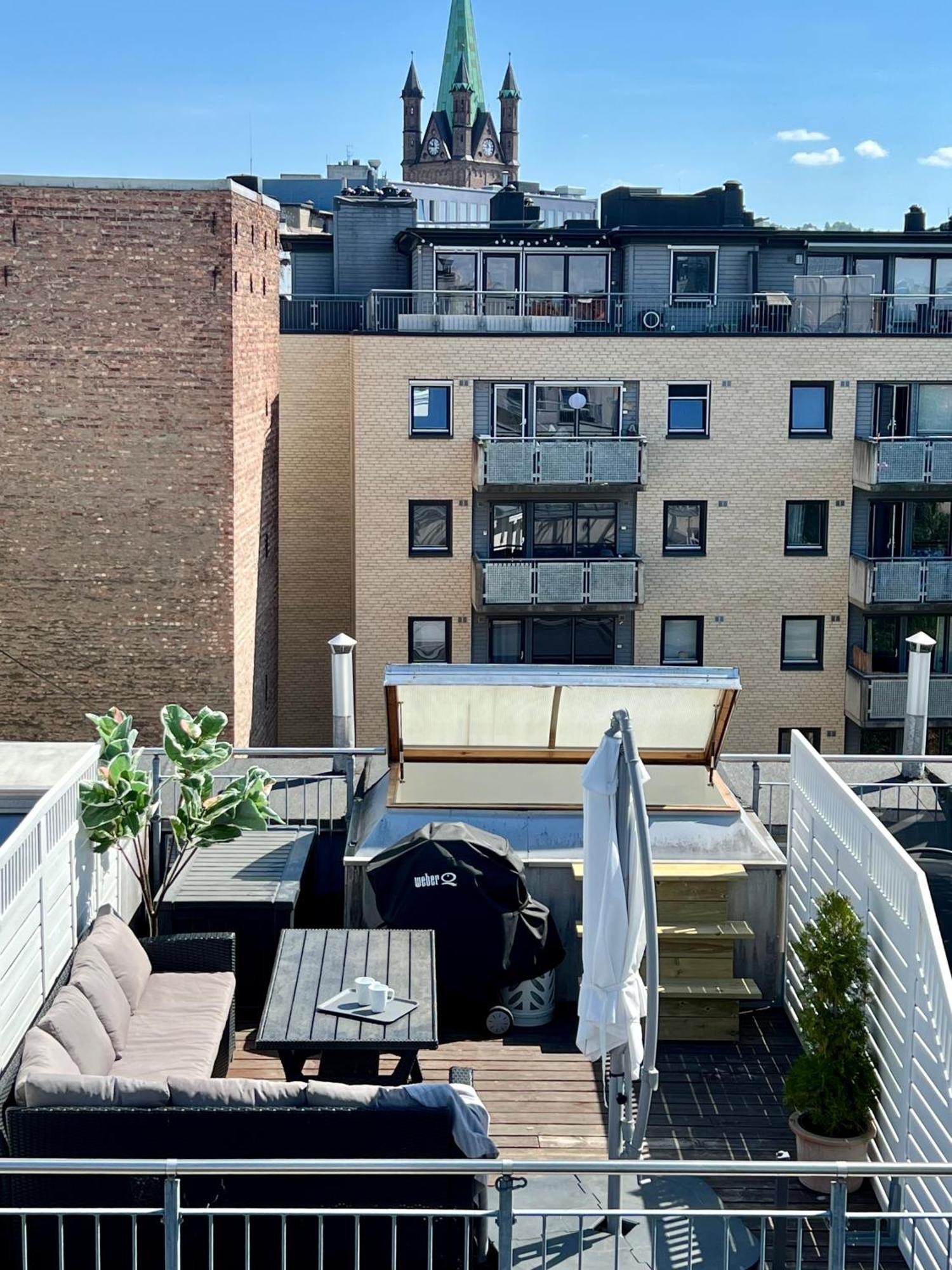Ultracentral Duplex With Private Rooftop Terrace Oslo Exterior foto